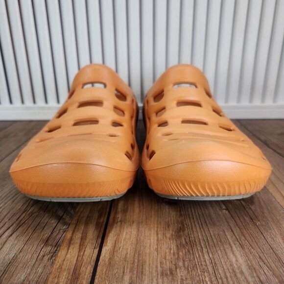 Oboz Whakata Coast Recovery Clogs Mens Sz 9 Melon Orange Slip On Comfort Sandals - Picture 2 of 10